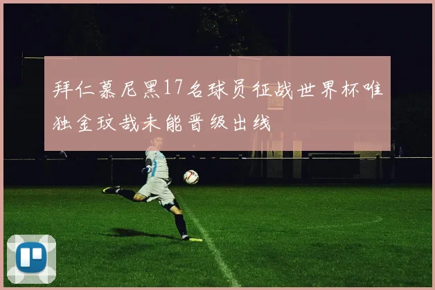 拜仁慕尼黑17名球员征战世界杯唯独金玟哉未能晋级出线