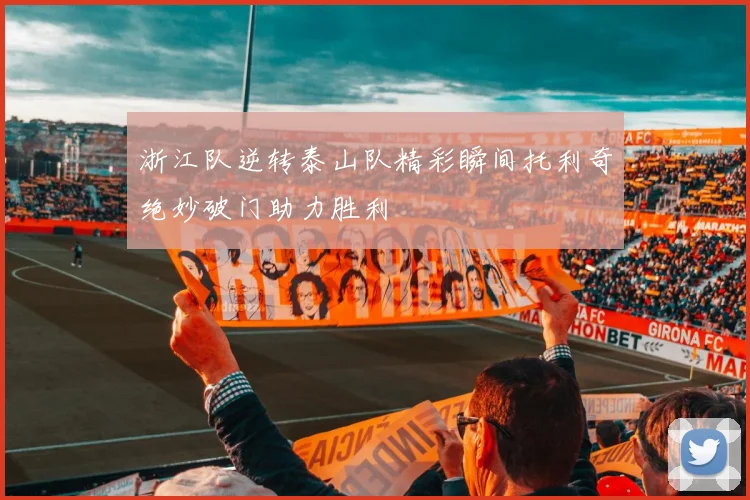 浙江队逆转泰山队精彩瞬间托利奇绝妙破门助力胜利